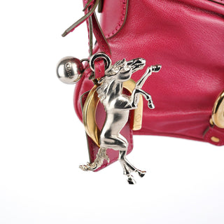 Chloe Pink Leather Kerala Shoulder Bag