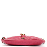 Chloé Sac porté épaule Kerala en cuir rose