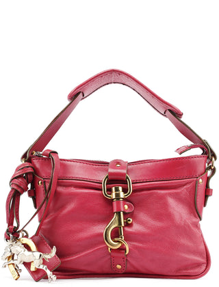 Chloe Pink Leather Kerala Shoulder Bag