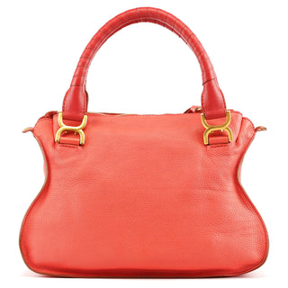Chloe Pink Leather Marcie 2-Way Bag