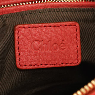 Chloe Pink Leather Marcie 2-Way Bag