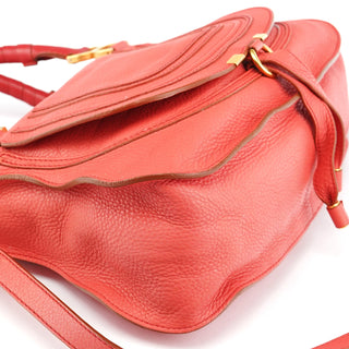 Chloe Pink Leather Marcie 2-Way Bag