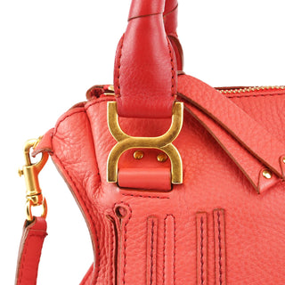 Chloe Pink Leather Marcie 2-Way Bag