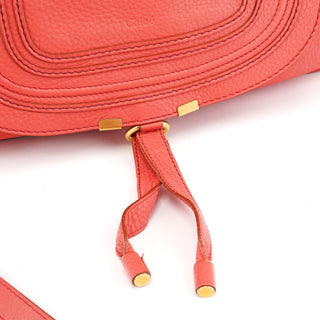 Chloe Pink Leather Marcie 2-Way Bag