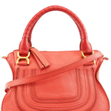 Chloe Pink Leather Marcie 2-Way Bag