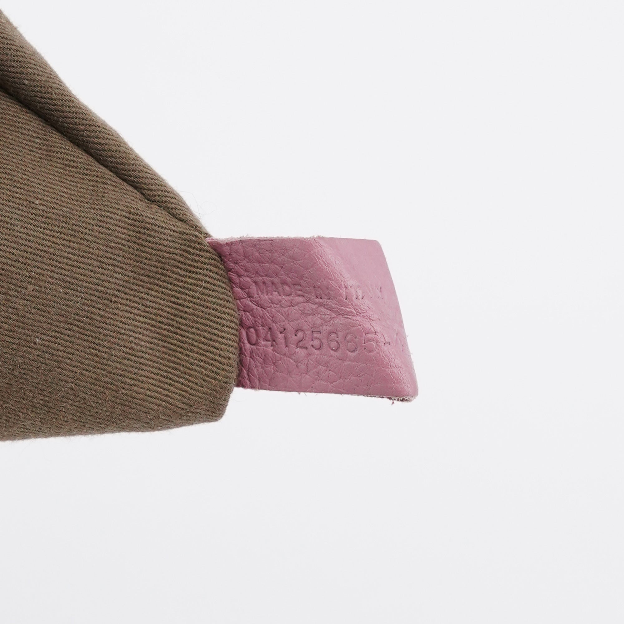 Chloé Marcie 2-Way Bag aus Leder in Rosa