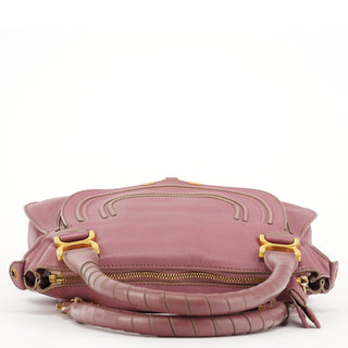 Chloe Pink Leather Marcie 2-Way Bag