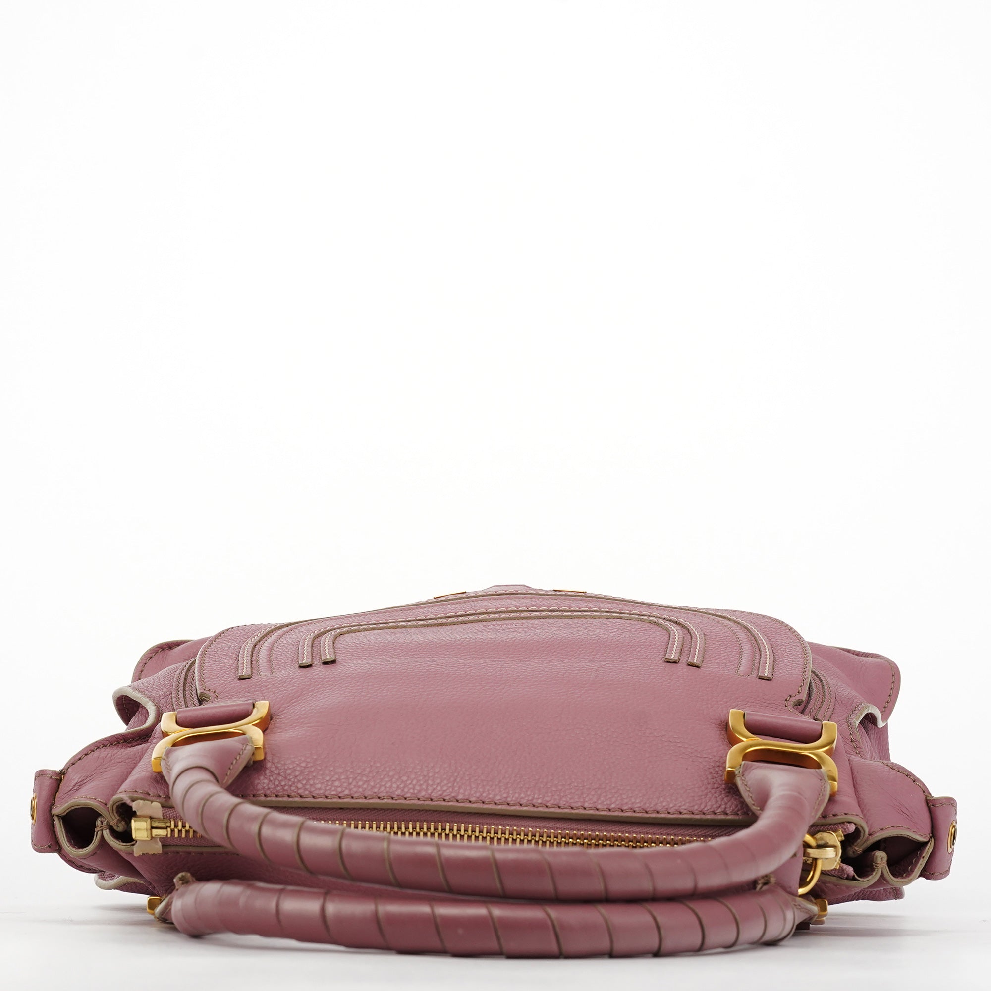 Chloe Pink Leather Marcie 2-Way Shoulder Bag