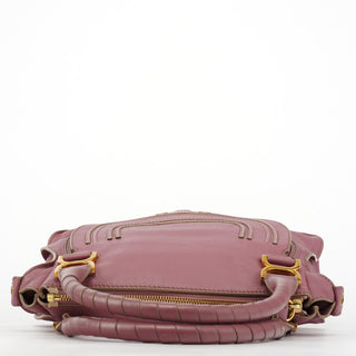 Chloe Pink Leather Marcie 2-Way Shoulder Bag
