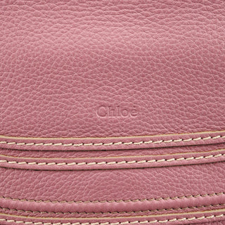 Chloe Pink Leather Marcie 2-Way Shoulder Bag