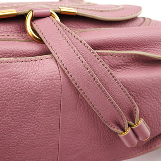 Chloe Pink Leather Marcie 2-Way Shoulder Bag