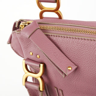 Chloe Pink Leather Marcie 2-Way Shoulder Bag