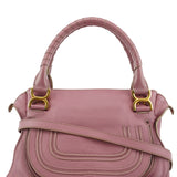 Chloe Pink Leather Marcie 2-Way Shoulder Bag