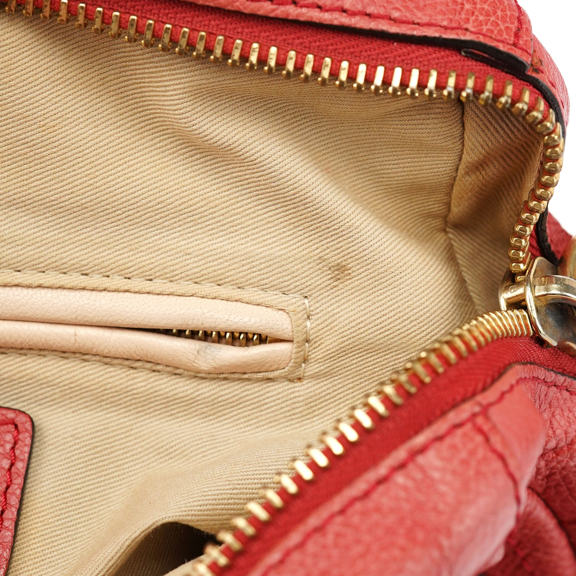 Chloé Sac deux portés Paraty en cuir rose
