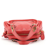 Chloe Pink Leather Paraty 2-Way Shoulder Bag