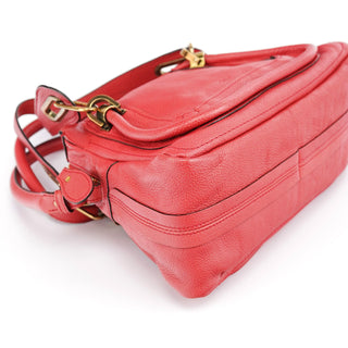 Chloe Pink Leather Paraty 2-Way Shoulder Bag