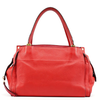 Chloe Pink Leather Paraty 2-Way Shoulder Bag