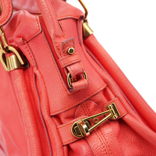 Chloe Pink Leather Paraty 2-Way Shoulder Bag