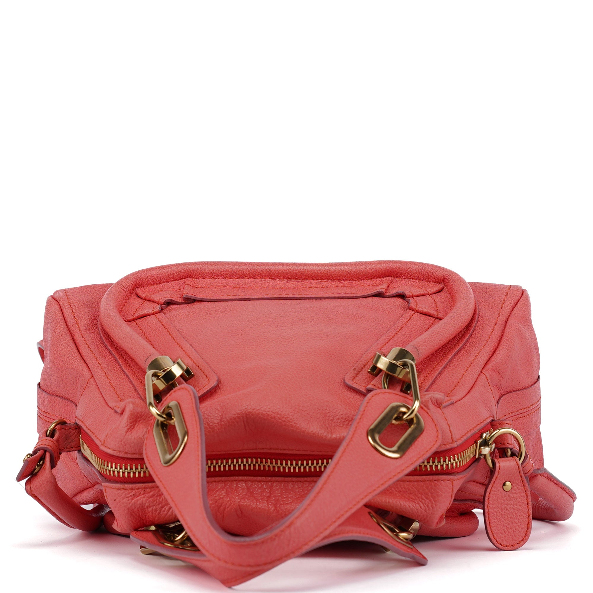 Chloé Pink Leather Paraty 2-Way Shoulder Bag