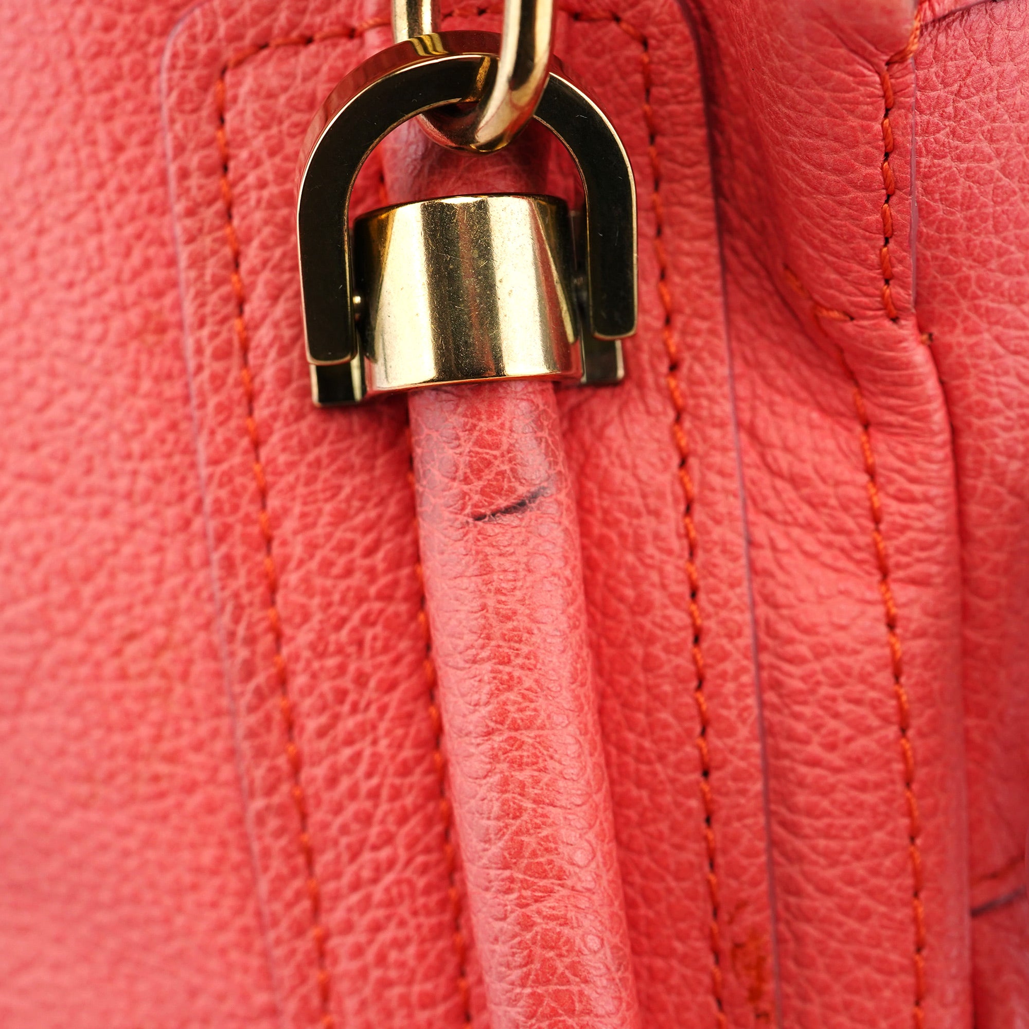 Chloé Pink Leather Paraty 2-Way Shoulder Bag