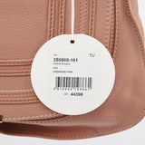 Chloé Pink Pebbled Leather Marcie Shoulder Bag