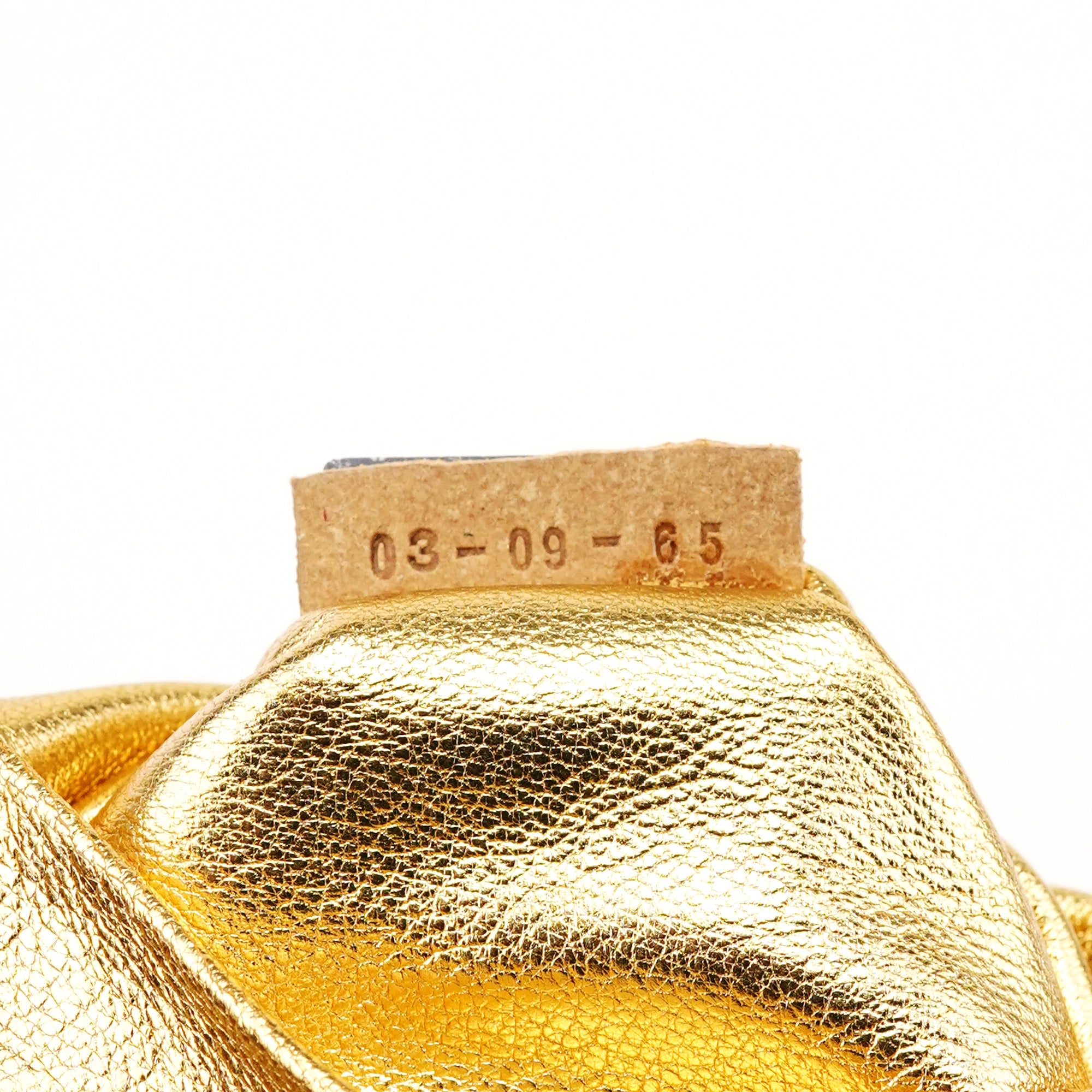 Chloe Purple Leather Bow Chain Shoulder Bag