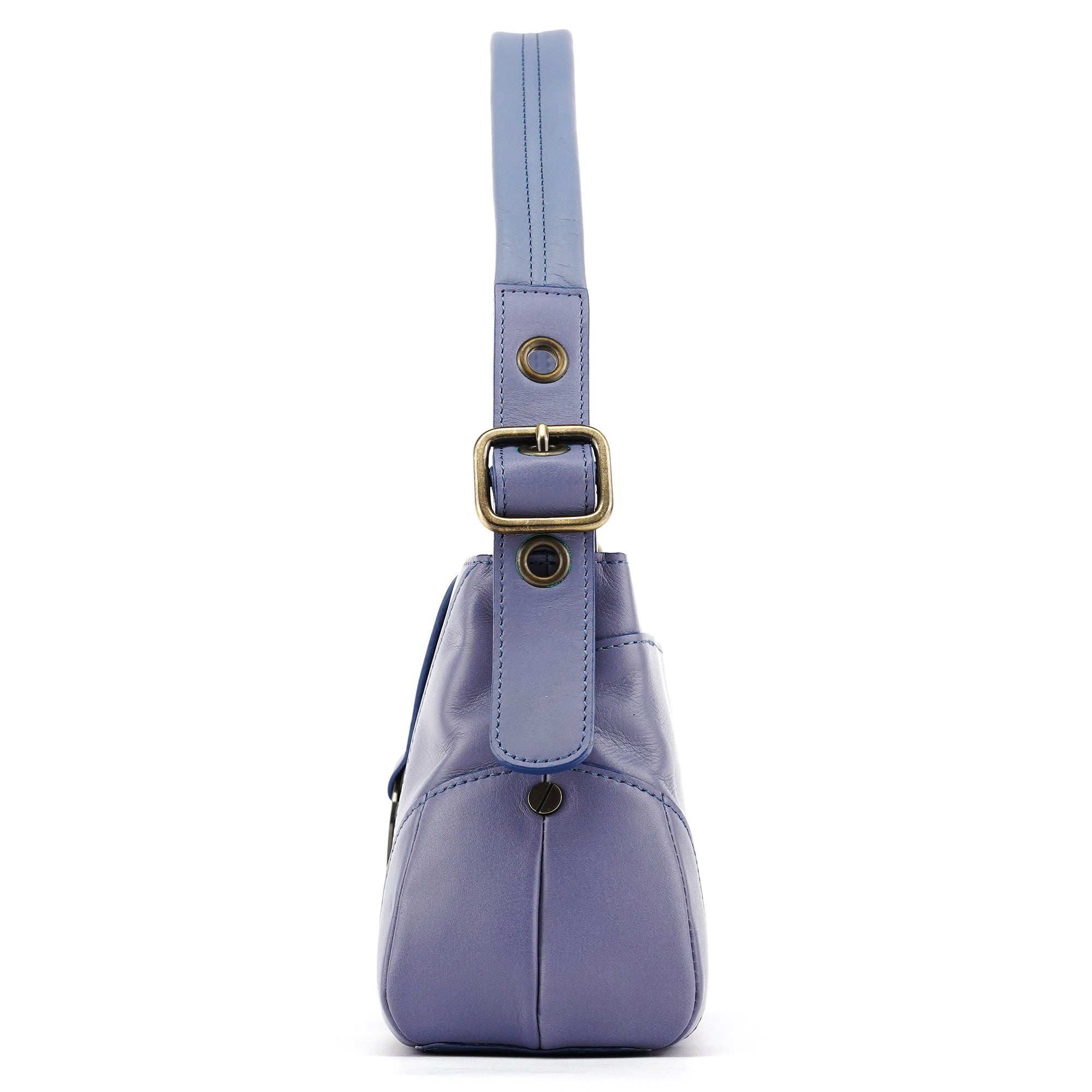 Chloé Sac porté épaule à rabat en cuir violet