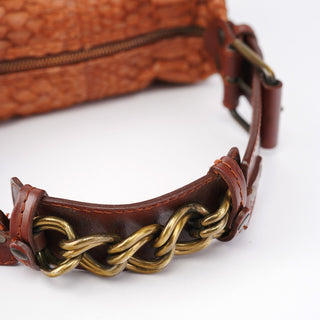 Chloé Python Leather Shoulder Bag