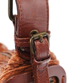 Chloé Python Leather Shoulder Bag