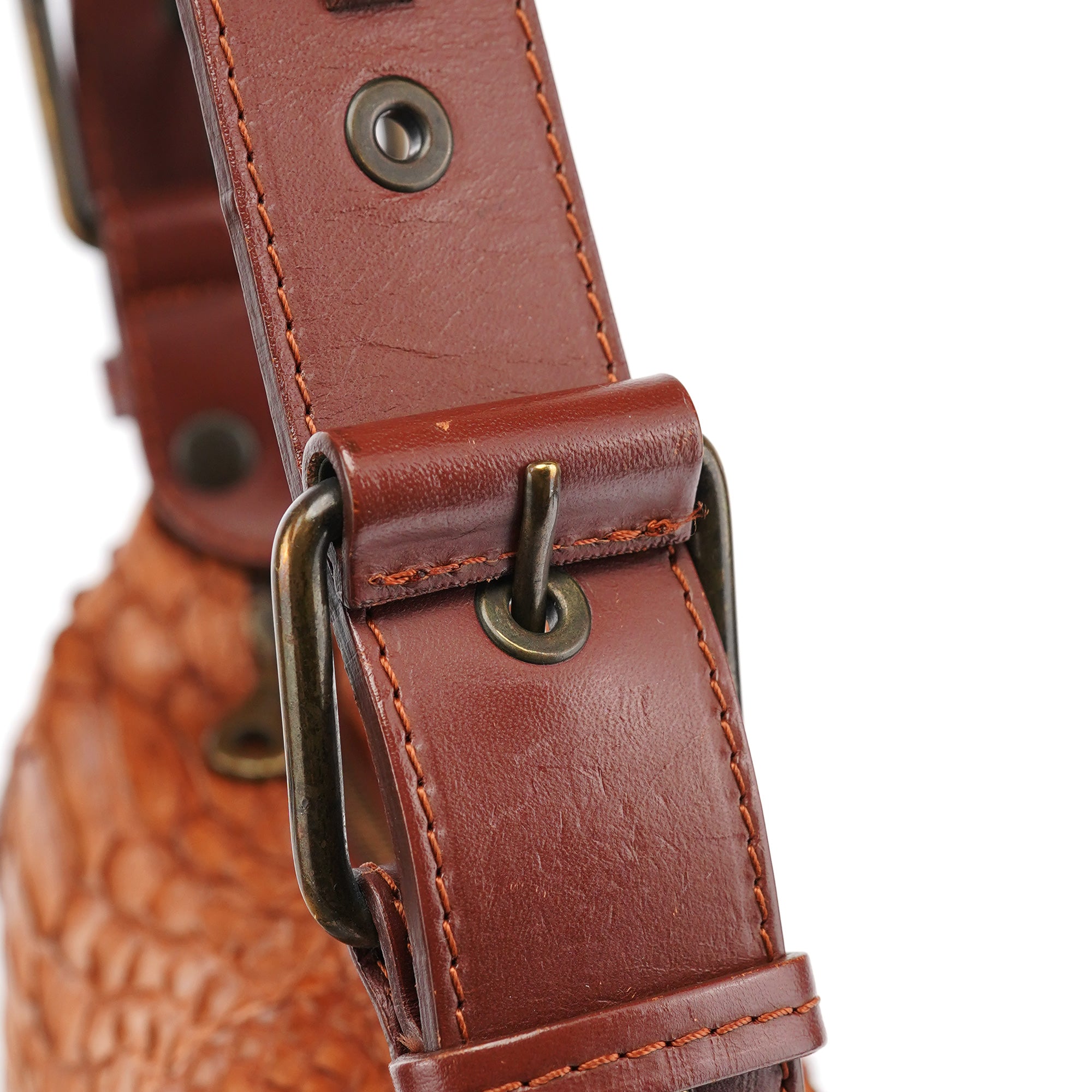 Chloé Python Leather Shoulder Bag