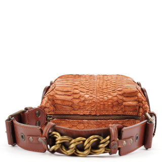 Chloé Python Leather Shoulder Bag