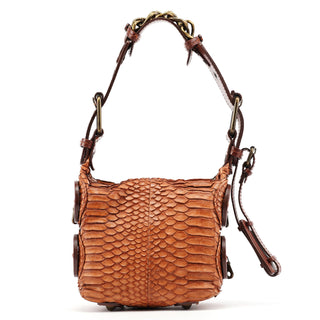 Chloé Python Leather Shoulder Bag