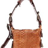 Chloé Python Leather Shoulder Bag