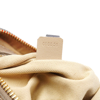 Chloe Red Leather Bay Tote Bag