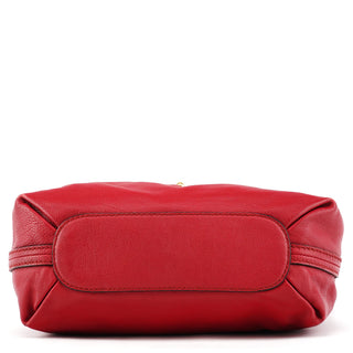 Chloé Red Leather Elsie 2-Way Bag