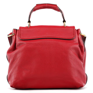 Chloé Red Leather Elsie 2-Way Bag