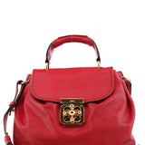 Chloé Red Leather Elsie 2-Way Bag