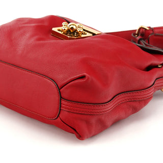 Chloé Red Leather Elsie 2-Way Bag