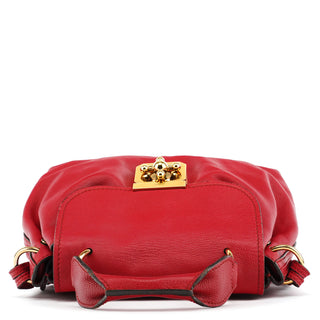 Chloé Red Leather Elsie 2-Way Bag