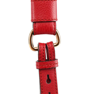 Chloé Red Leather Elsie 2-Way Bag