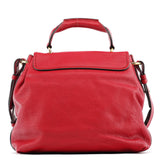 Chloe Red Leather Elsie 2-Way Shoulder Bag