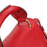 Chloe Red Leather Elsie 2-Way Shoulder Bag