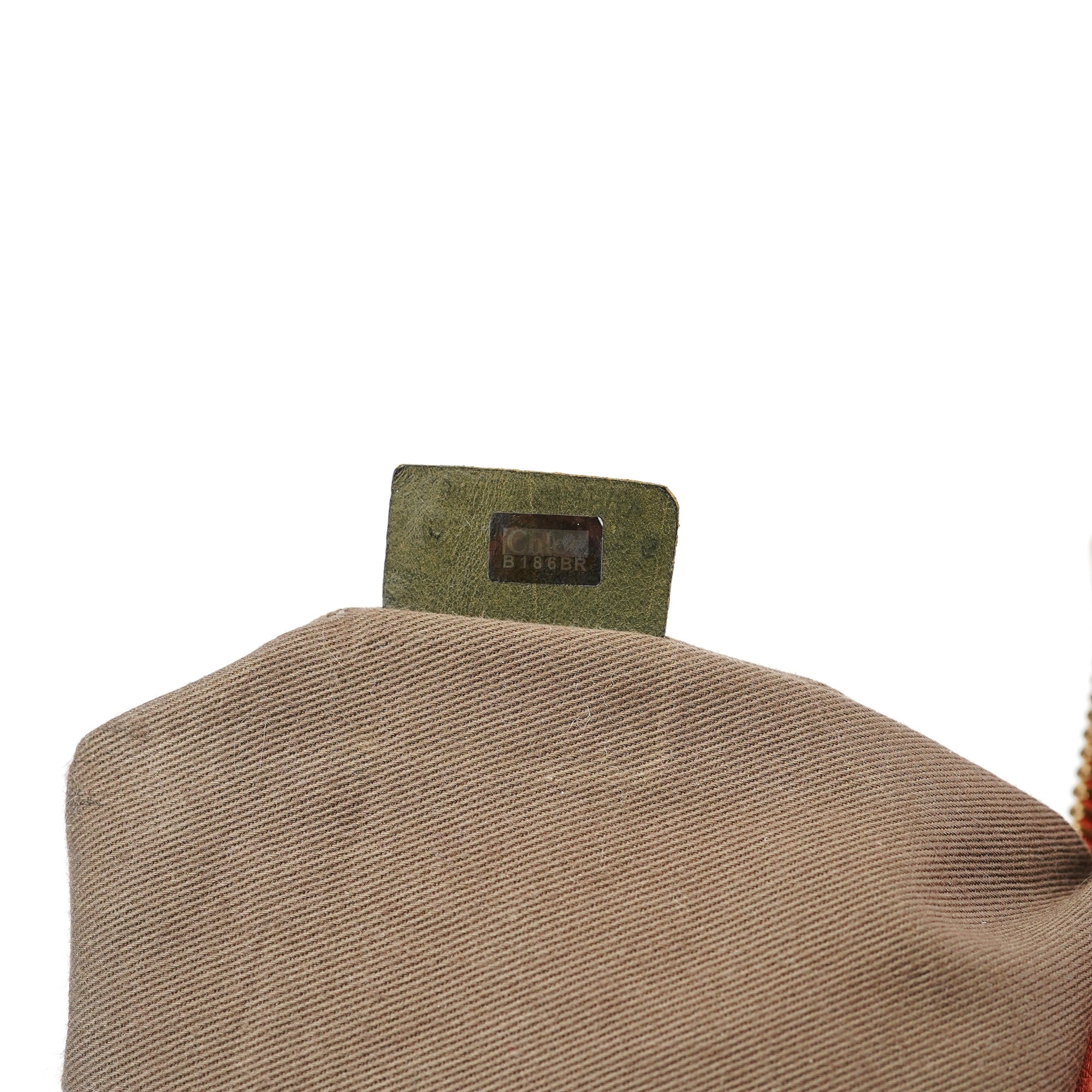 Chloé Sac porté épaule Marcie en cuir rouge