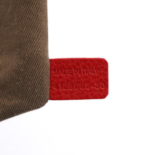 Chloe Red Leather Marcie Shoulder Bag