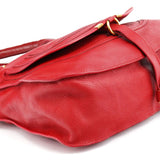 Chloé Sac porté épaule Marcie en cuir rouge