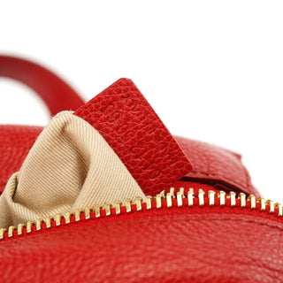 Chloé Red Leather Paraty 2-Way Shoulder Bag