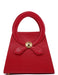 Chloé Red Leather Top Handle Bag