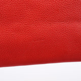Chloe Red Leather Tote Bag