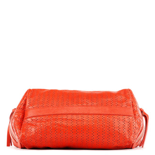 Chloe Red Perforated Leather Kerala Bag