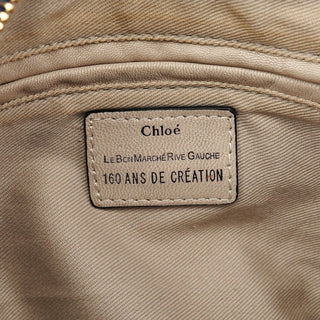 Chloe Rive Gauche Exclusive Blue Red Leather Paraty 2-Way Bag
